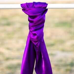 Purple Silk Wildrag Scarf